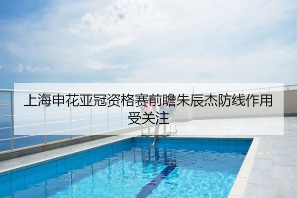 上海申花亚冠资格赛前瞻朱辰杰防线作用受关注