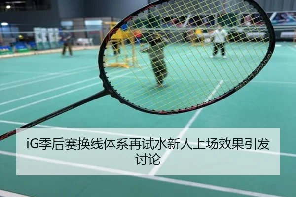 iG季后赛换线体系再试水新人上场效果引发讨论